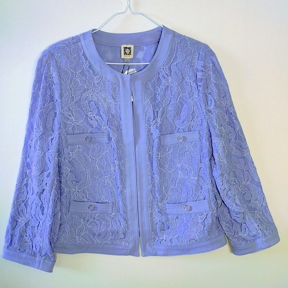 CHAQETA ANNE KLEIN talla 12